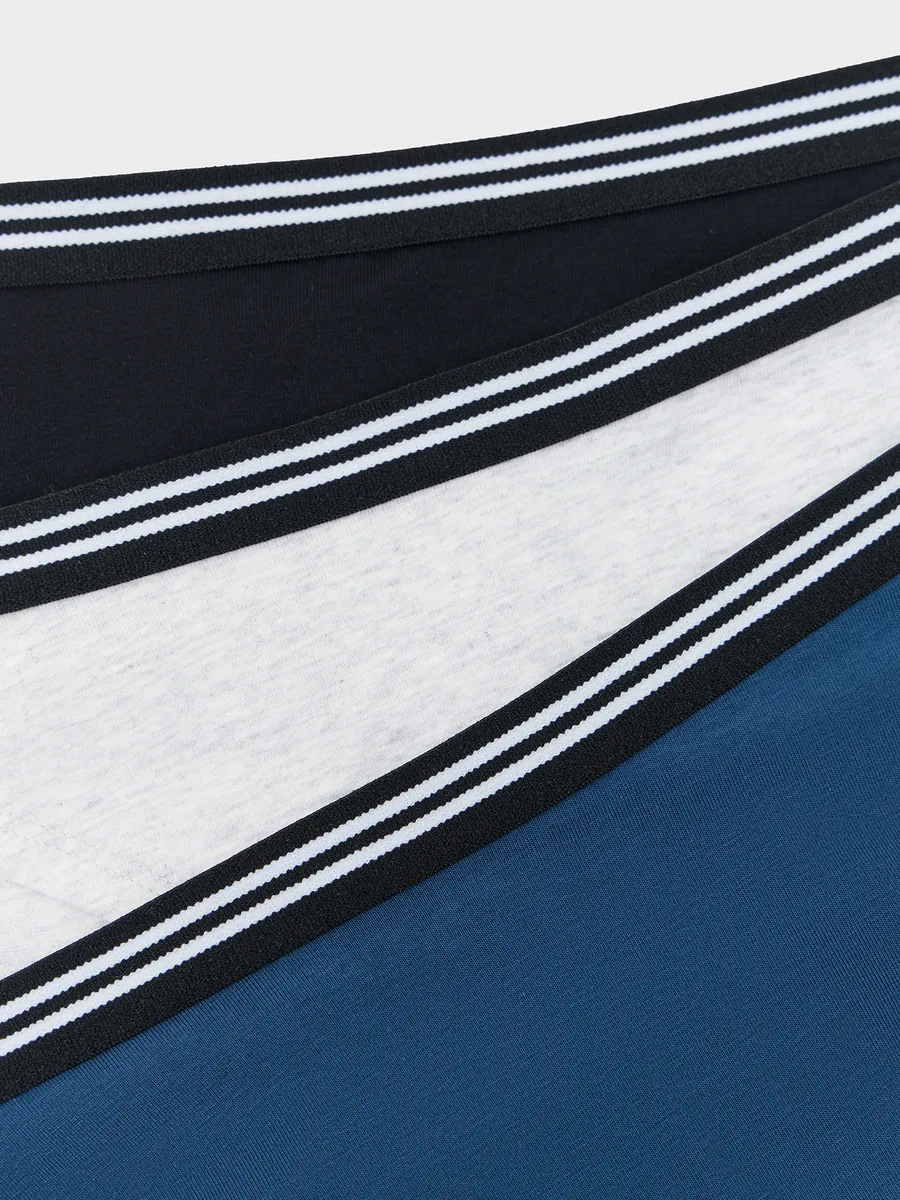 Трусы 3 шт Mark Formelle (Марк Формэль) 412574-1-3/серый меланж 4306-А-1 - фото 11