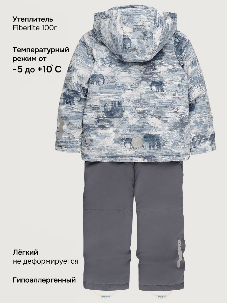 Костюм NIKASTYLE 7м1526 деним/серый - фото 7