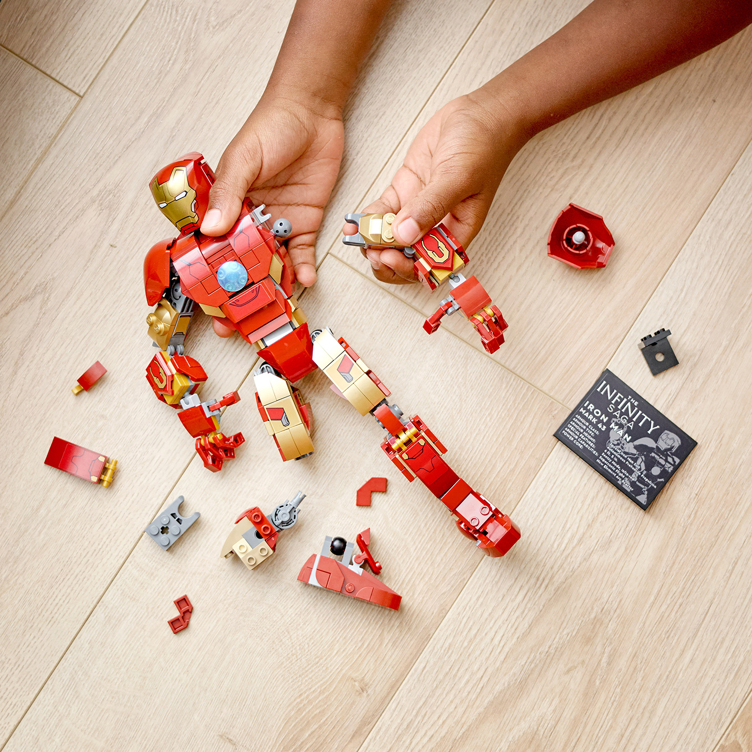 Конструктор LEGO Marvel Super Heroes Iron Man Figure - фото 9
