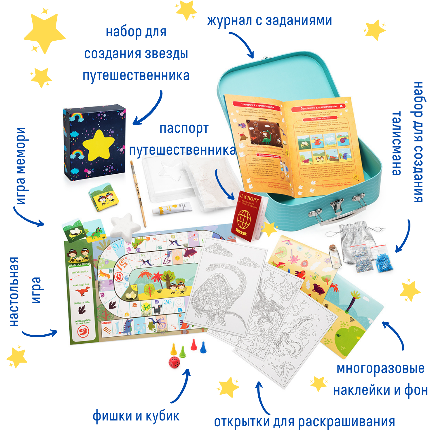 Настольная игра Бумбарам Квест Путешествие к динозаврам - фото 5