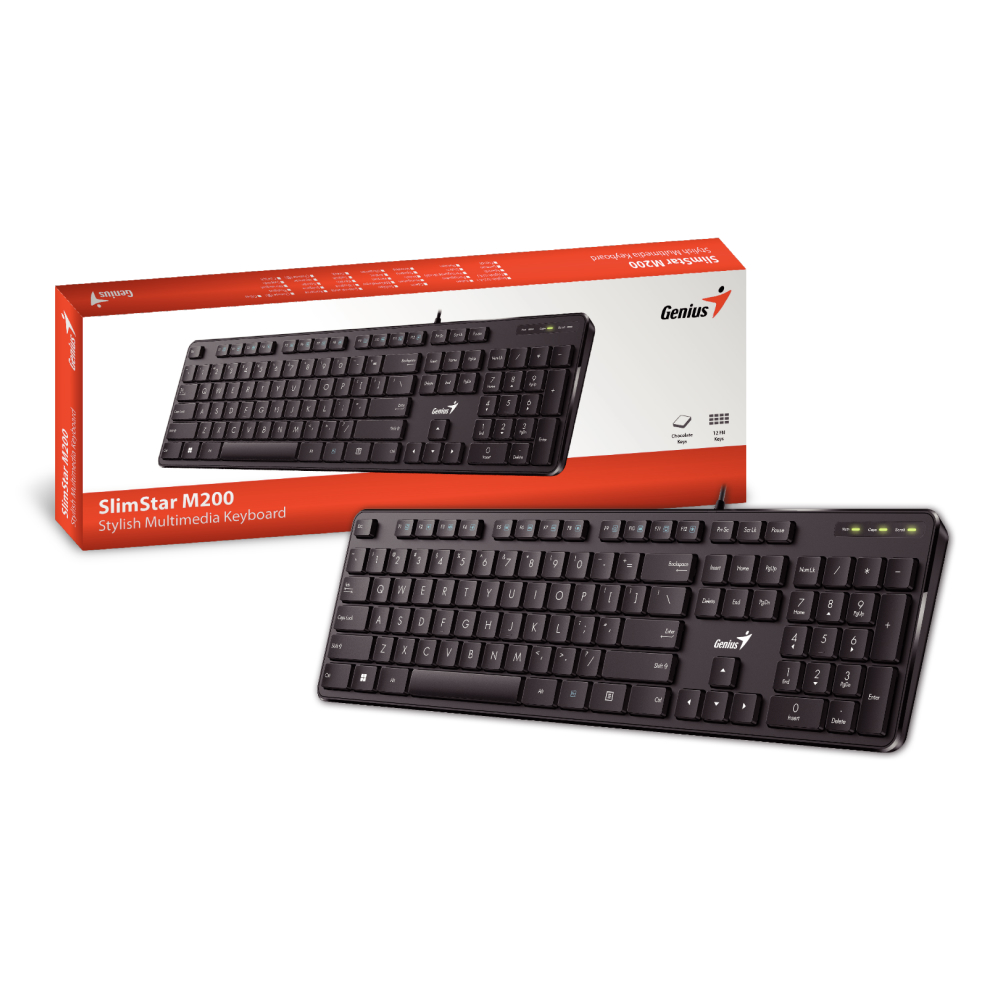 Клавиатура Genius SlimStar M200 - фото 8