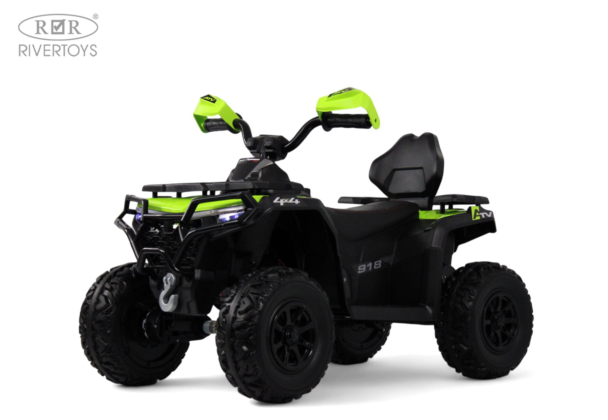 Квадроцикл RIVERTOYS E009EE-GREEN С пультом ДУ - фото 1