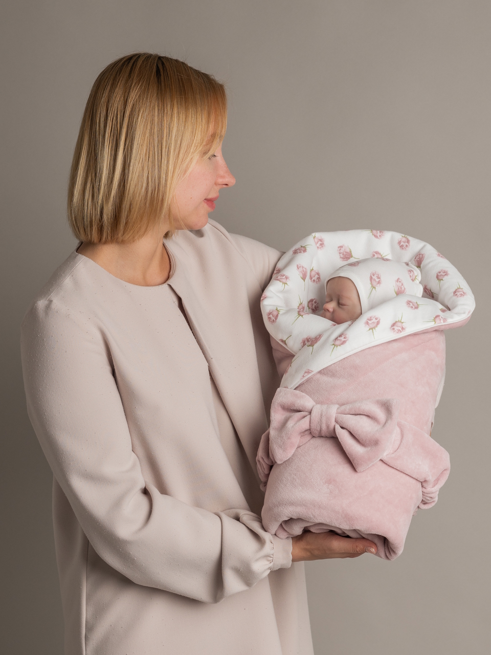 Плед НаследникЪ Выжанова конверт на выписку 95 x 95 см - фото 4