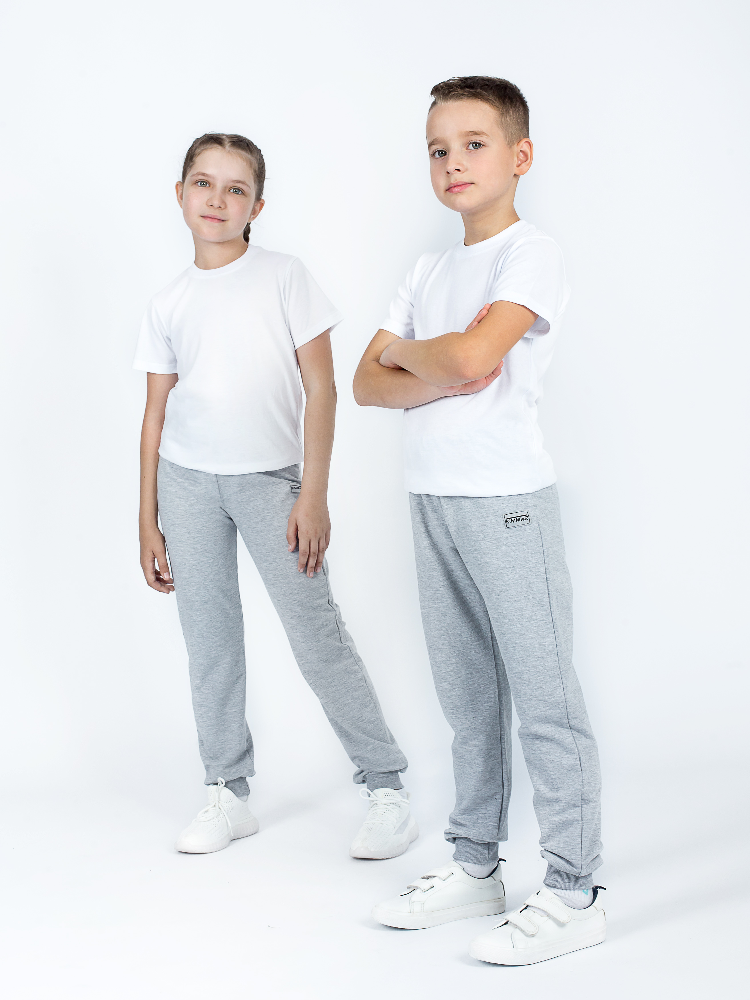 Брюки спортивные KiMMi co К-1408445н меланж - фото 4