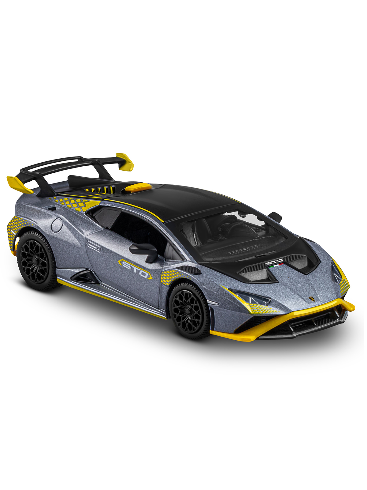 Автомобиль АВТОпанорама Lamborghini Huracan STO 1:24 JB1251759 - фото 29