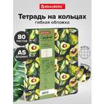 Общая тетрадь Brauberg клетка 80 лист.