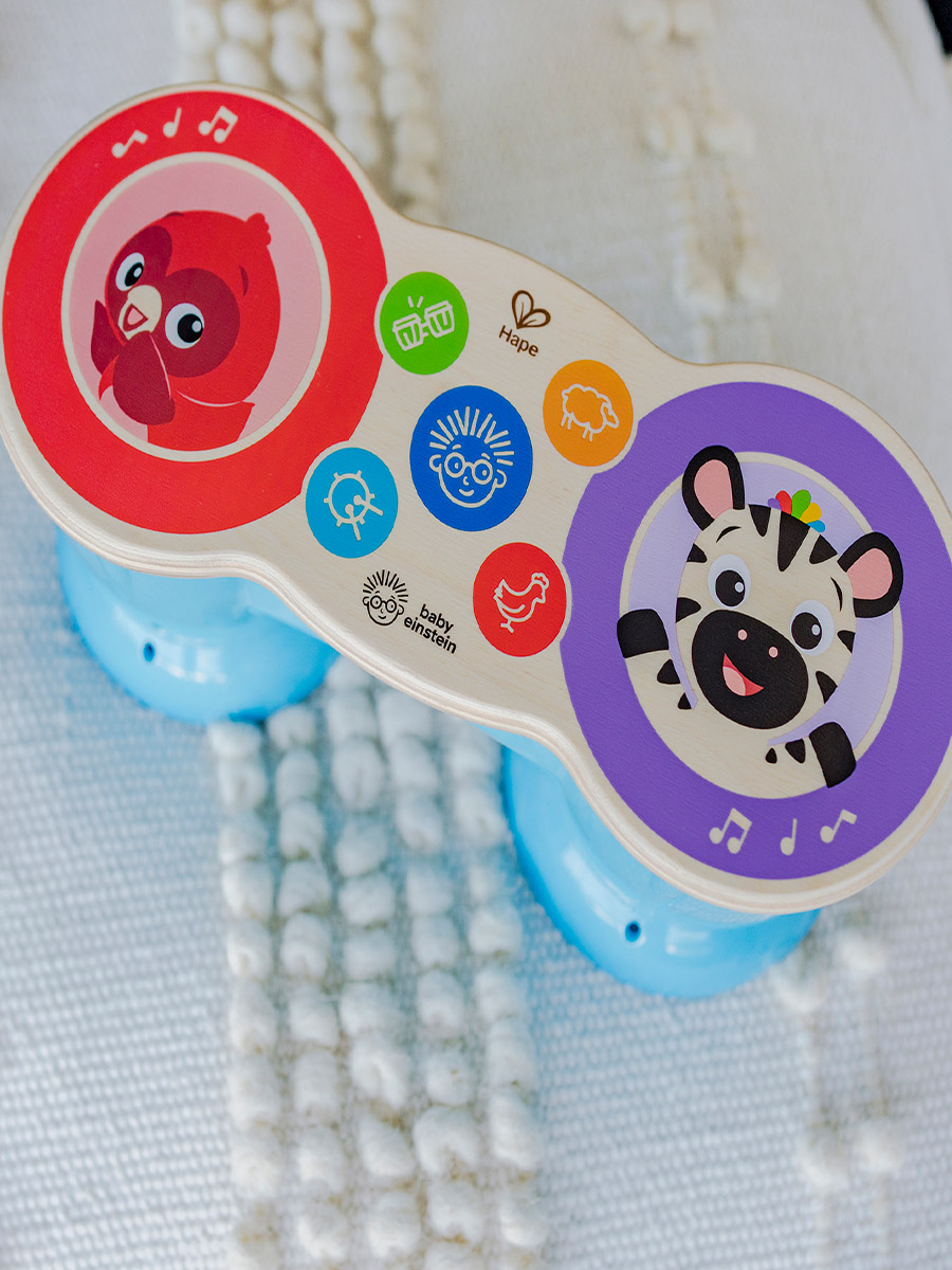 Игрушка музыкальная Hape Сенсорный барабаны - фото 4