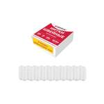 Нитки для шитья Develia армированные 40ЛШ 200 м швейный набор 20 штук с иголками белые