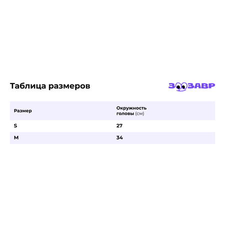 Панама для собак и кошек Зоозавр