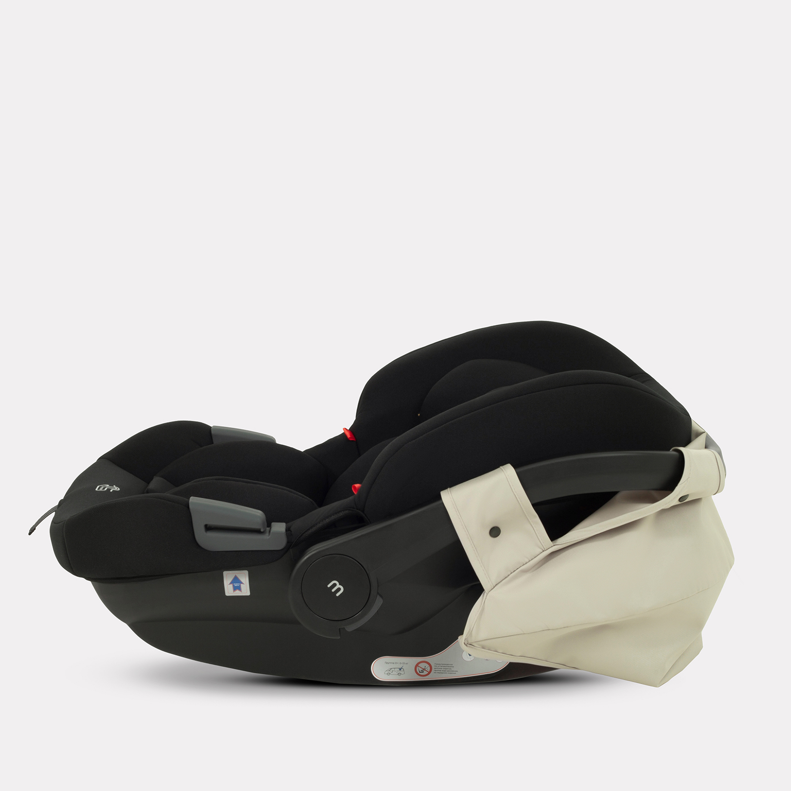 Коляска 3в1 MOWbaby AMBER бежевый - фото 24