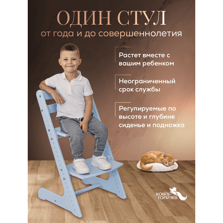 Стульчик для кормления Конёк Горбунёк Комфорт PRO трансформер