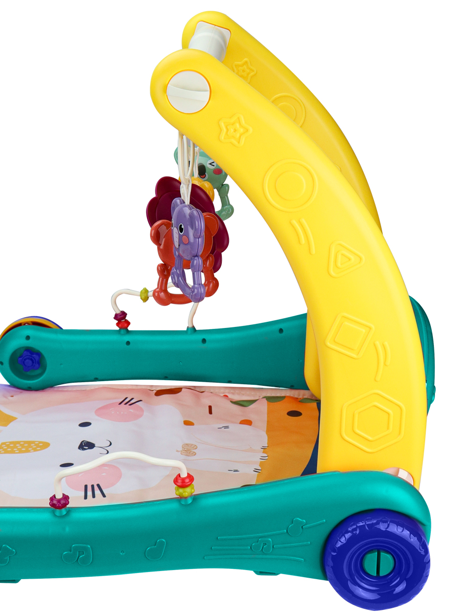 Коврик Рыжий кот с дугами - фото 8