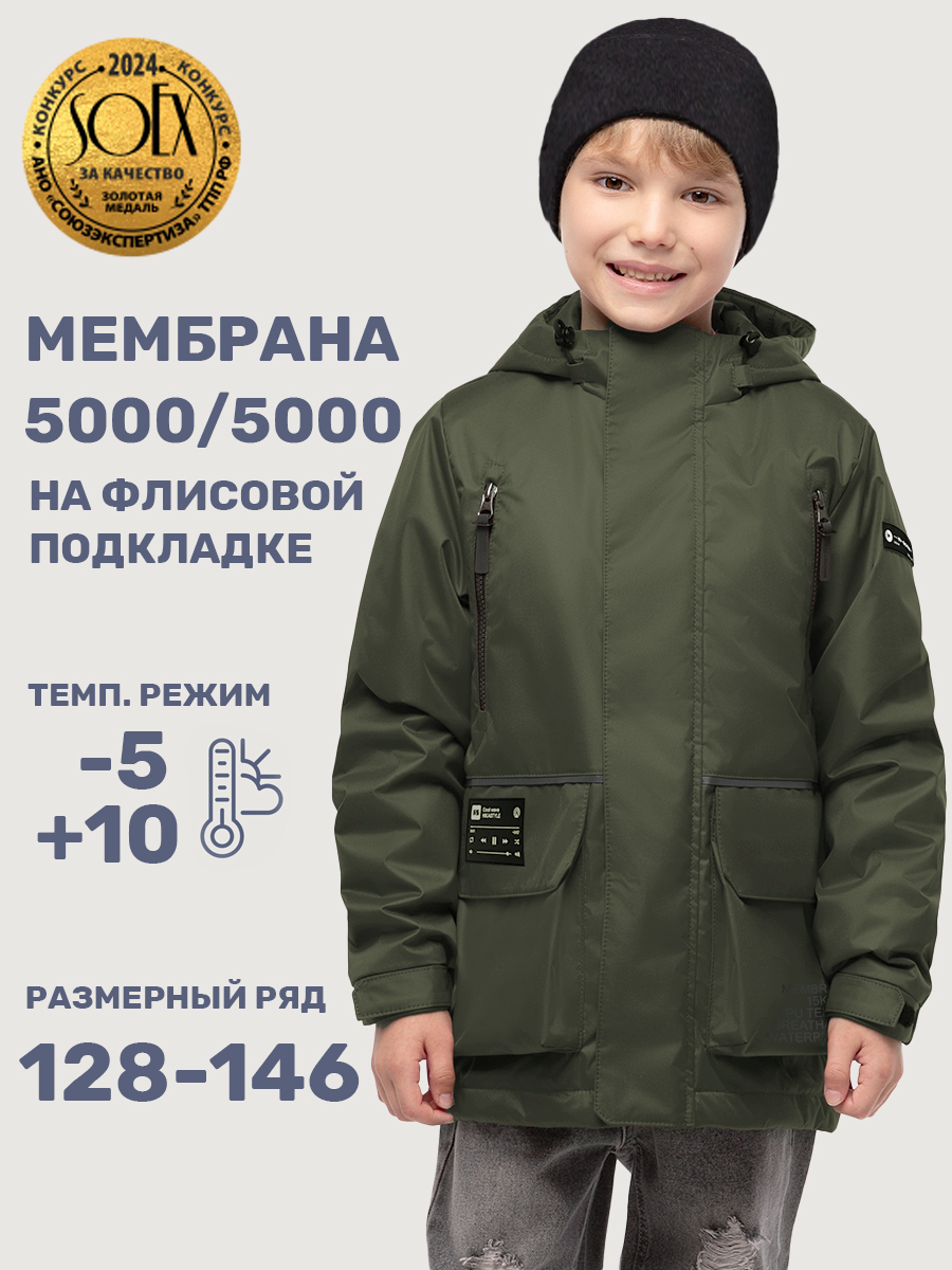 Куртка NIKASTYLE 4м3525 хаки - фото 2