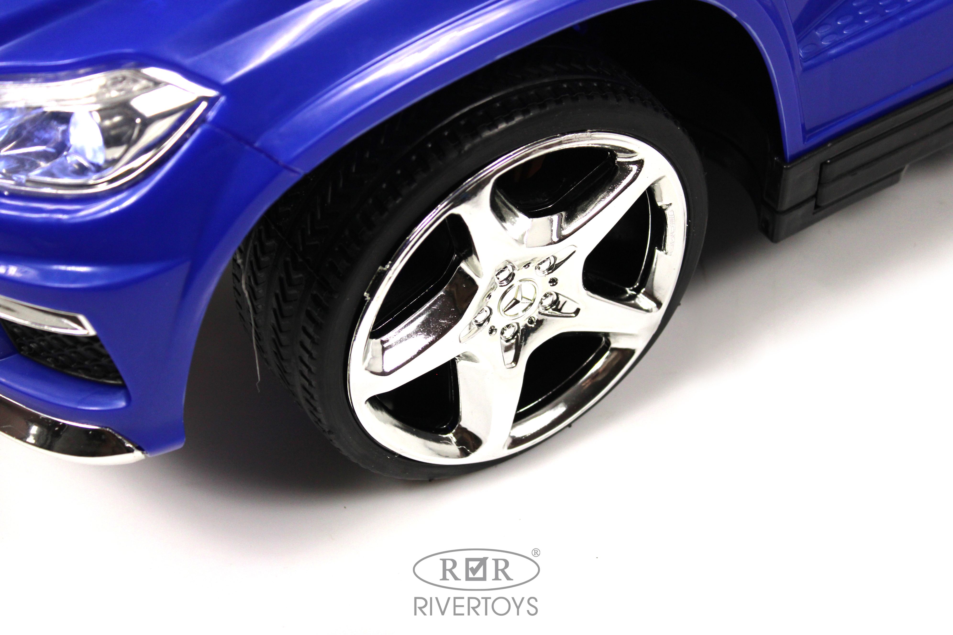 Электромобиль RIVERTOYS Mercedes A888AA-H-BLUE - фото 6