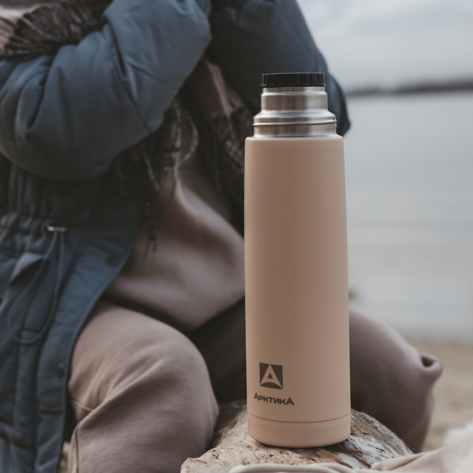 Термос Арктика 101-1000 песок - фото 7