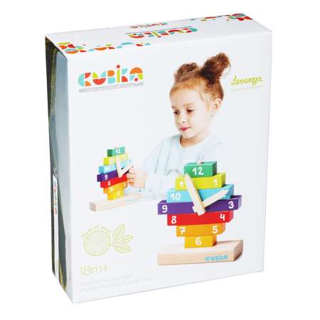 Конструктор Cubika деревянный