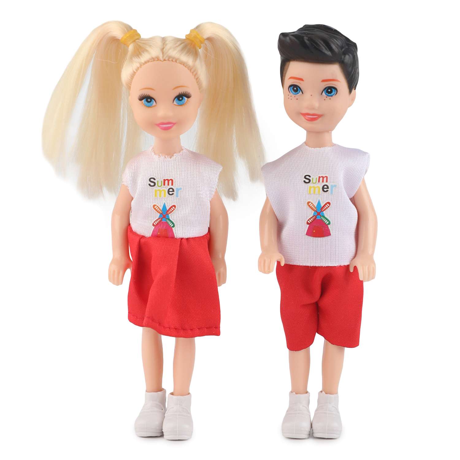 Кукла мини . парочка высота 15 см в ассортименте - фото 3