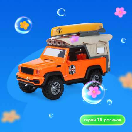 Внедорожник Mobicaro для кемпинга 1:16 оранжевый