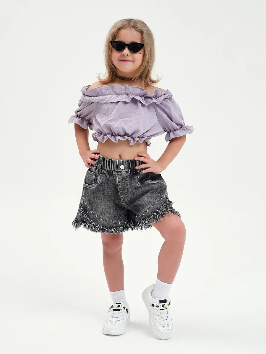 Топ RuStyle Топ-рюшк-однот-сер - фото 5