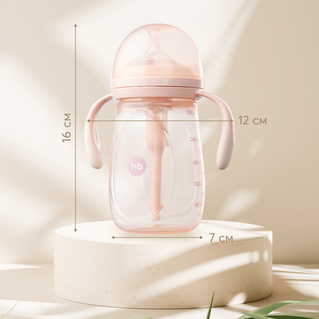 Бутылочка Happy Baby 300 мл в ассортименте - фото 7
