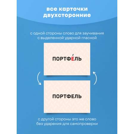 Карточки Выручалкин Ударения. ВПР 4 класс