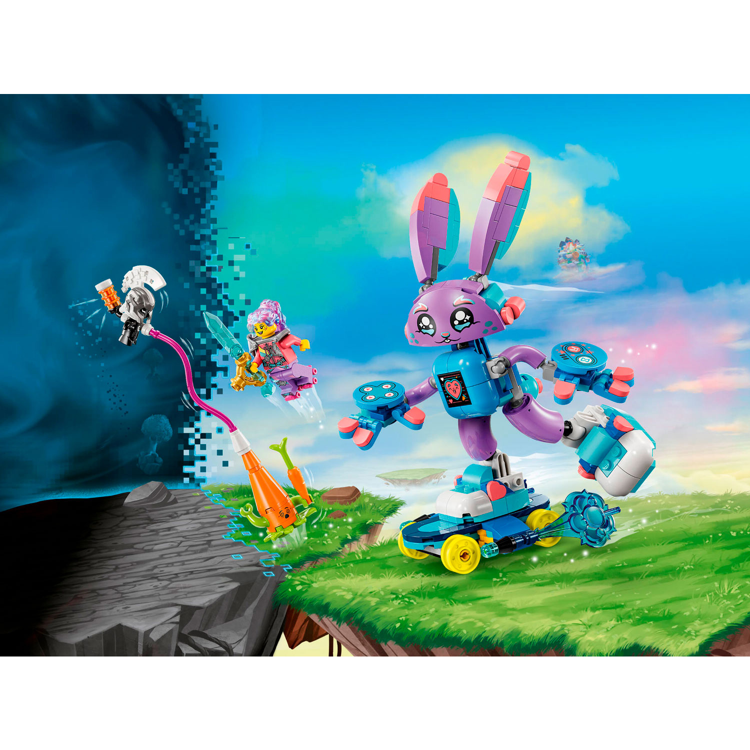 Конструктор LEGO DREAMZzz Иззи и Банчурро игровой кролик блочный - фото 4