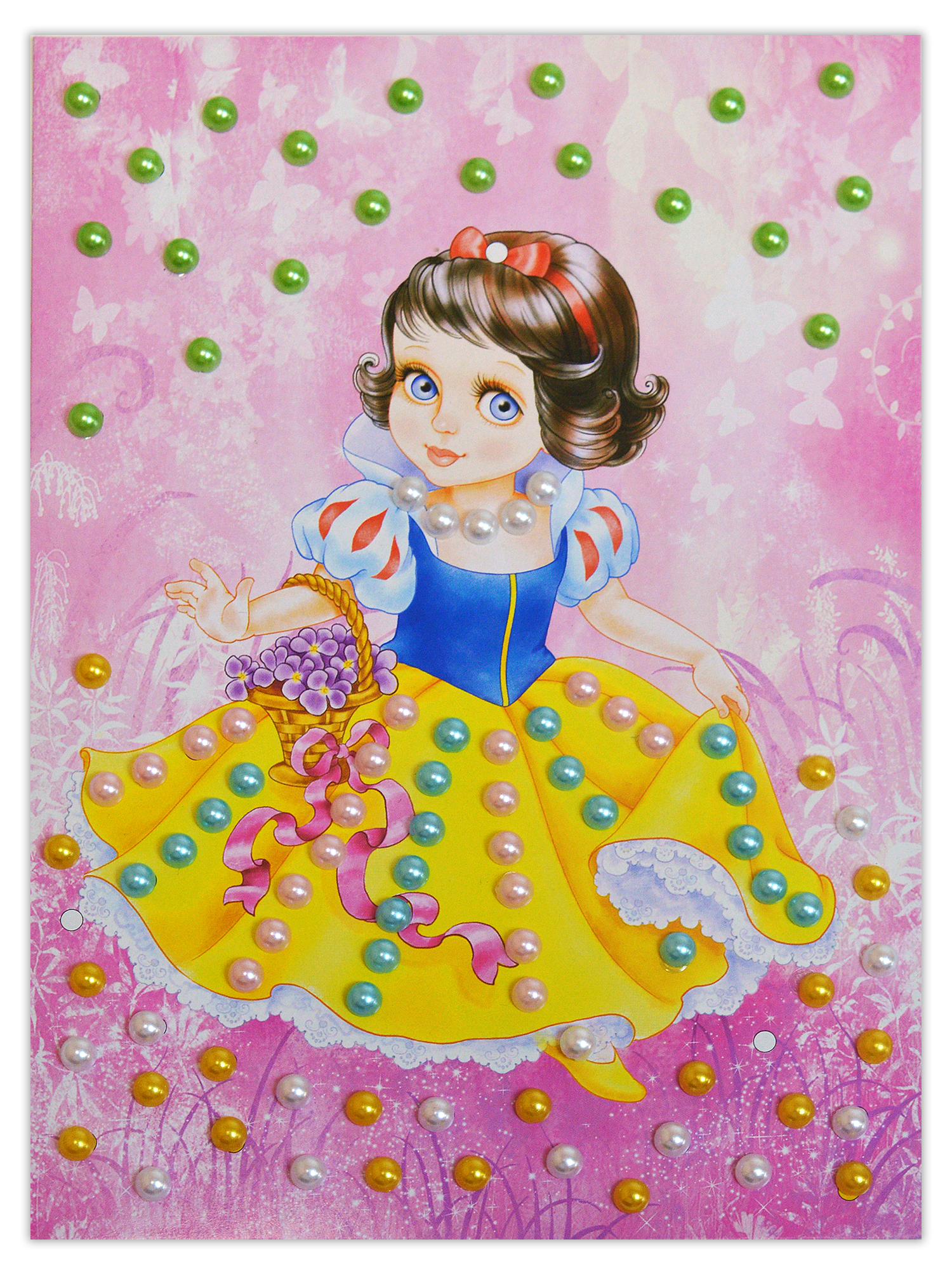 Набор для творчества Дрофа-Медиа аппликация Белоснежка - фото 3