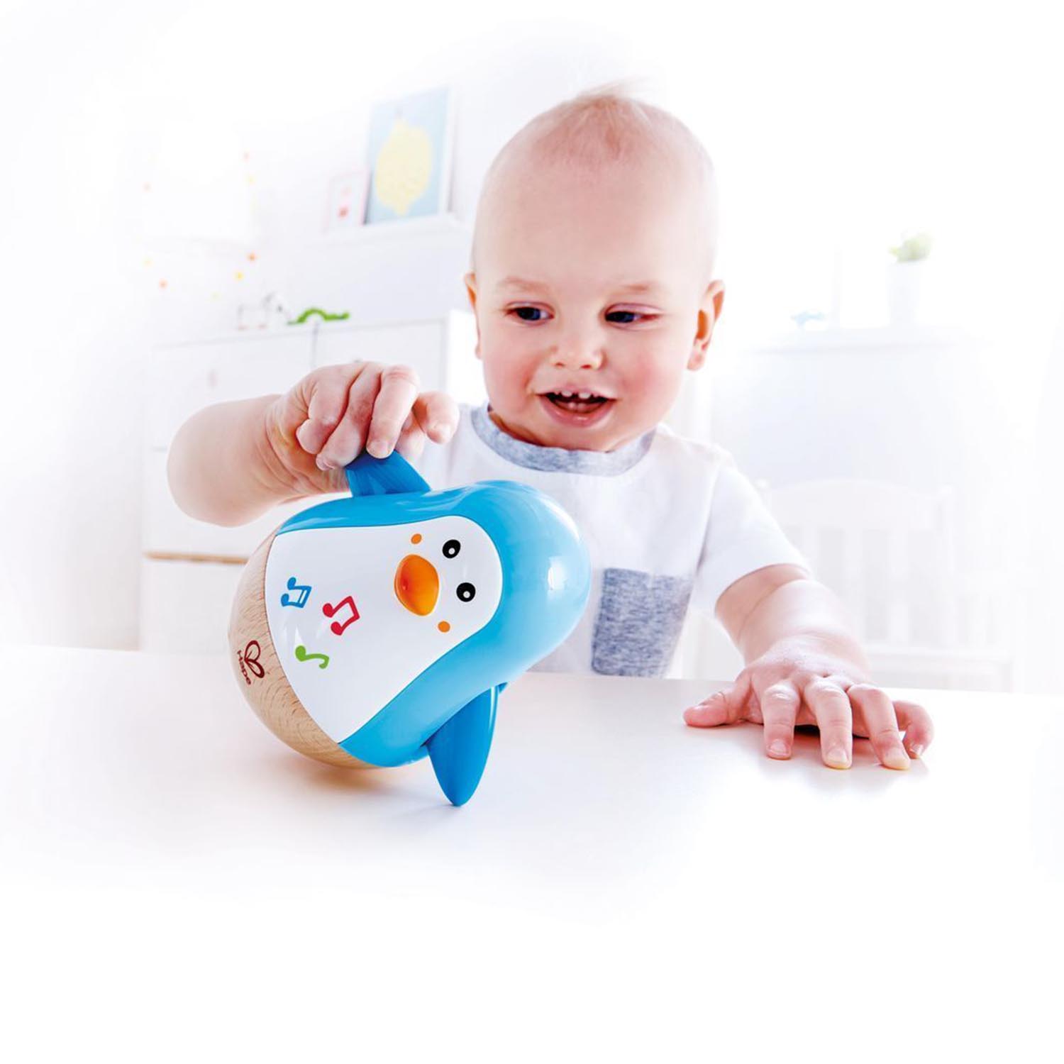 Игрушка Hape неваляшка Пингвин - фото 2