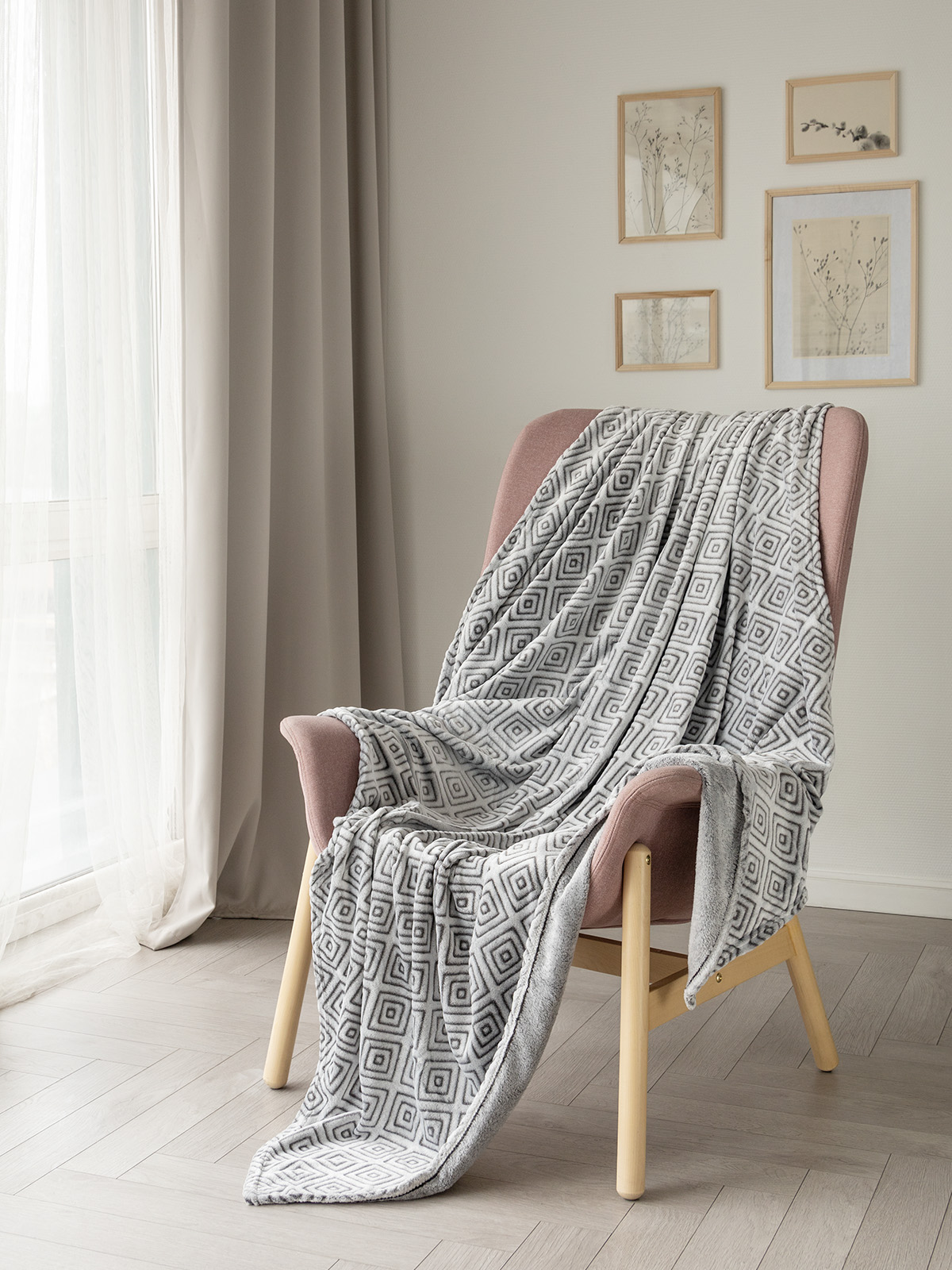 Плед LUCKY велсофт - фото 1