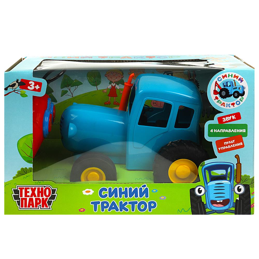 Трактор РУ Технопарк Синий трактор - фото 5