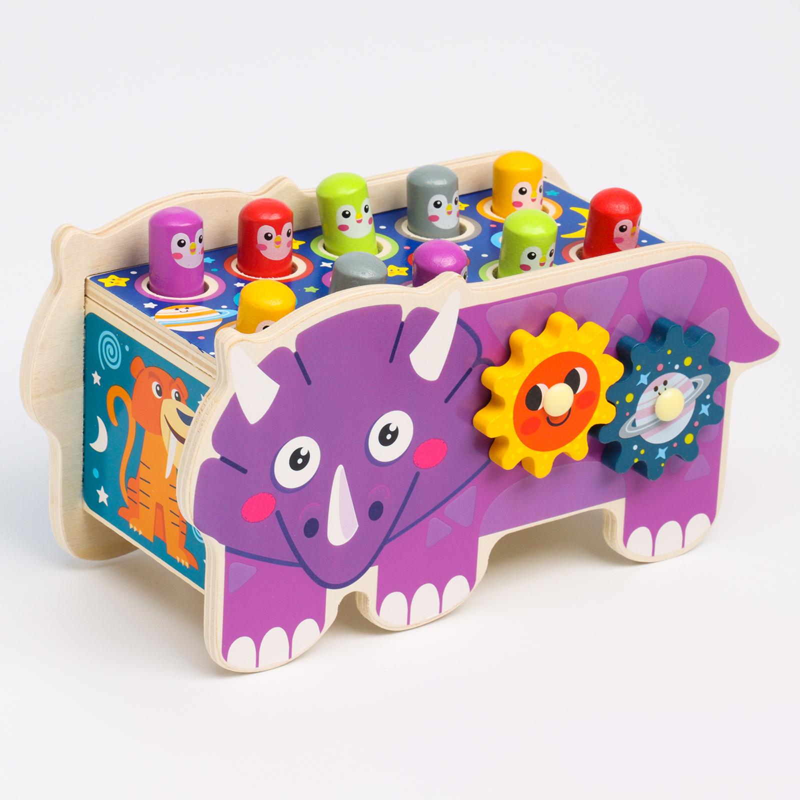 Настольная игра Sima-Land Двусторонний Носорог - фото 5