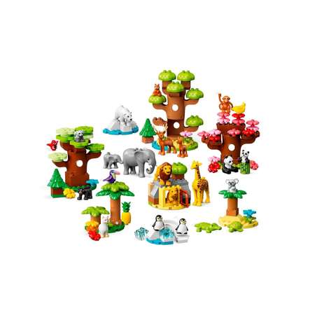Конструктор LEGO DUPLO Wild Animals of the World блочный