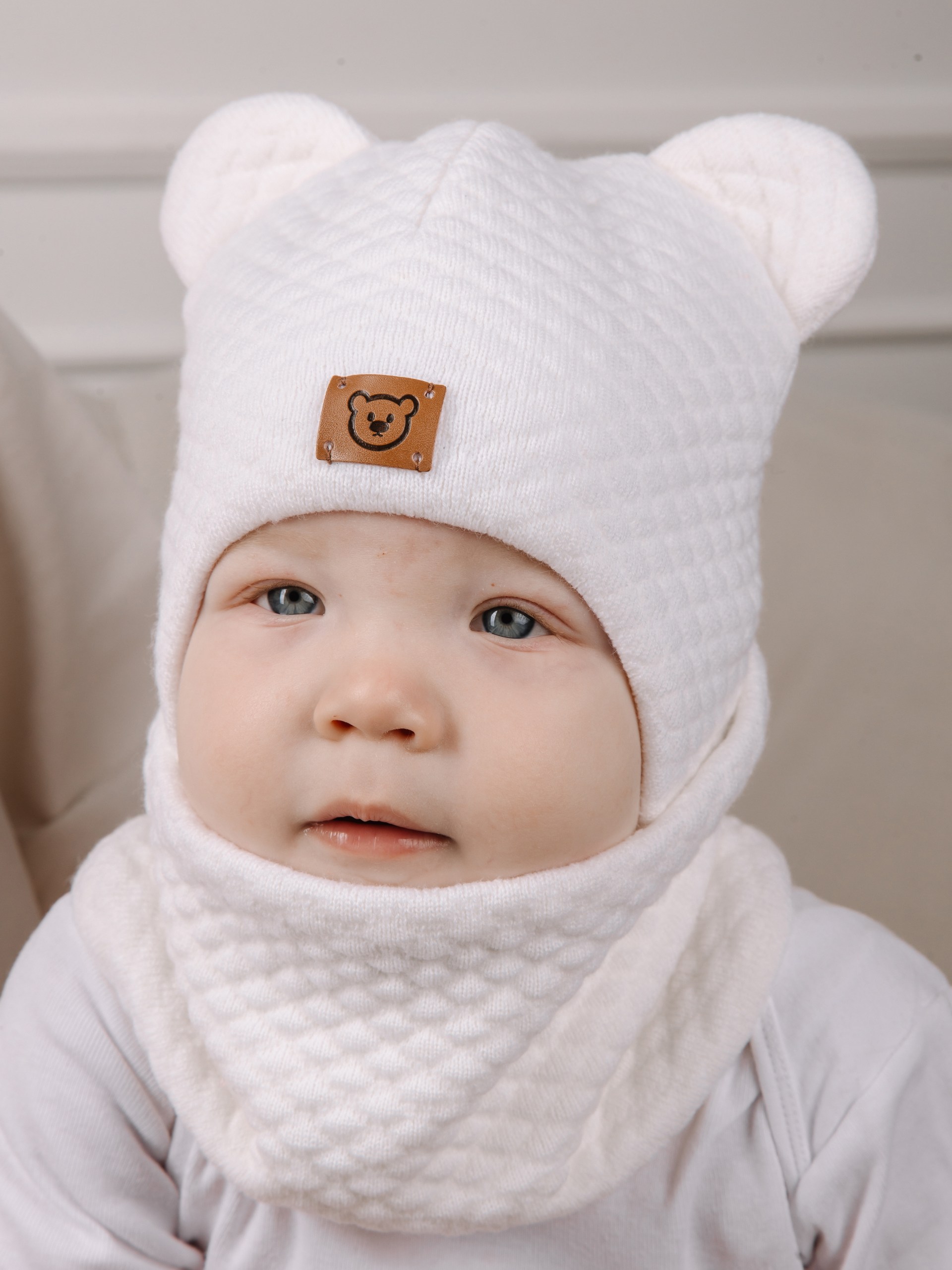 Шапка и снуд Starkoff Kids Д701815 - фото 1
