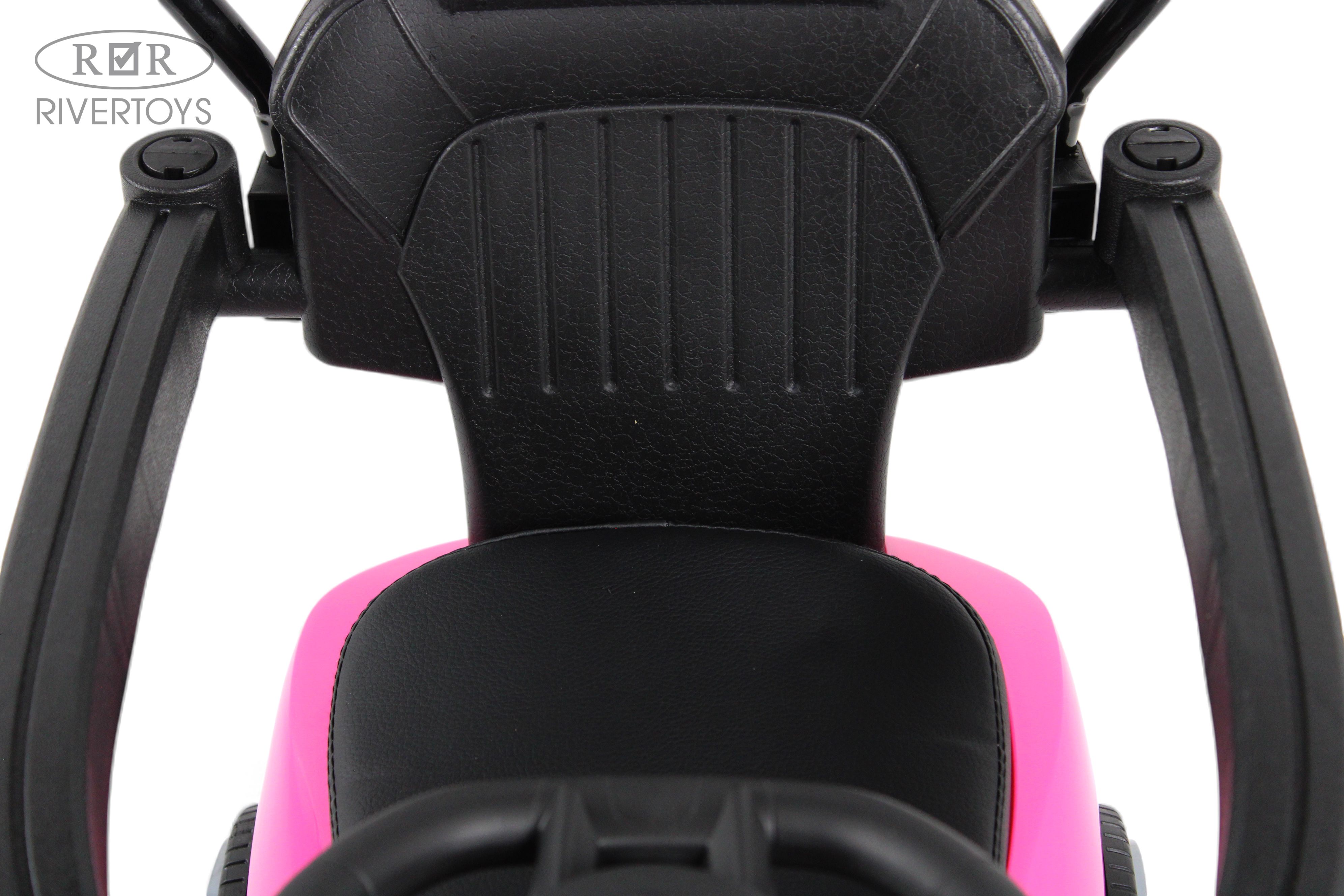 Каталка RIVERTOYS Z005ZZ-AP-PINK розовый - фото 5
