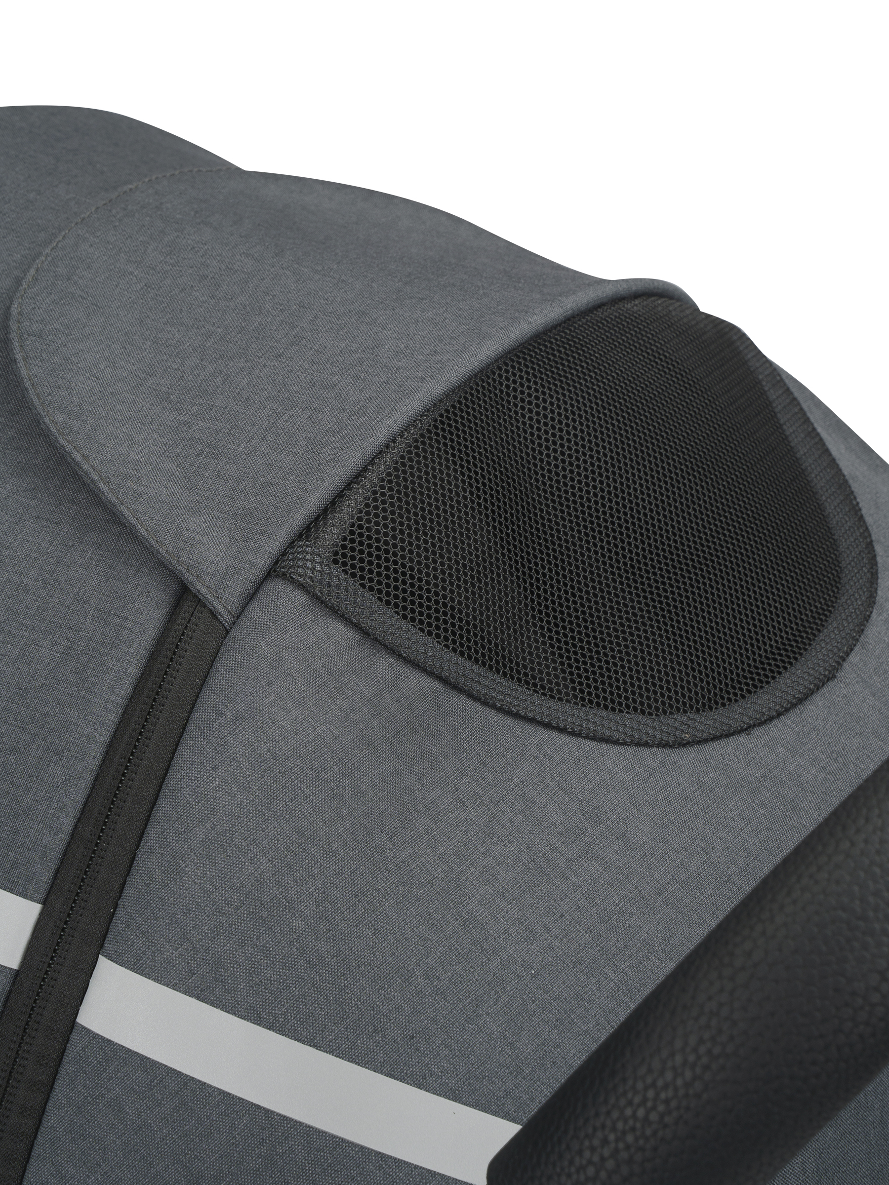 Коляска прогулочная Indigo Mega темно-серый - фото 24