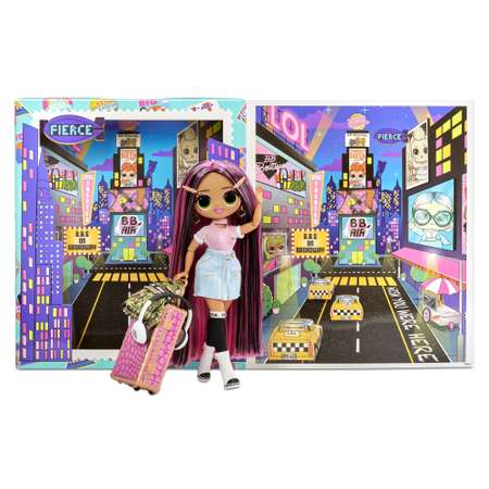 Кукла модельная L.O.L. Surprise! OMG Travel Doll City Babe