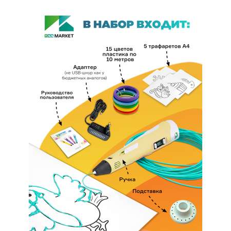 3D ручка ECC Market