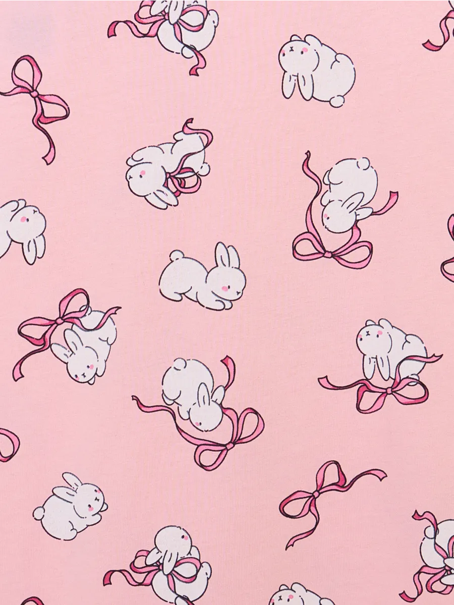 Сорочка ночная Mark Formelle (Марк Формэль) 577717/зайчики на розовом - фото 8