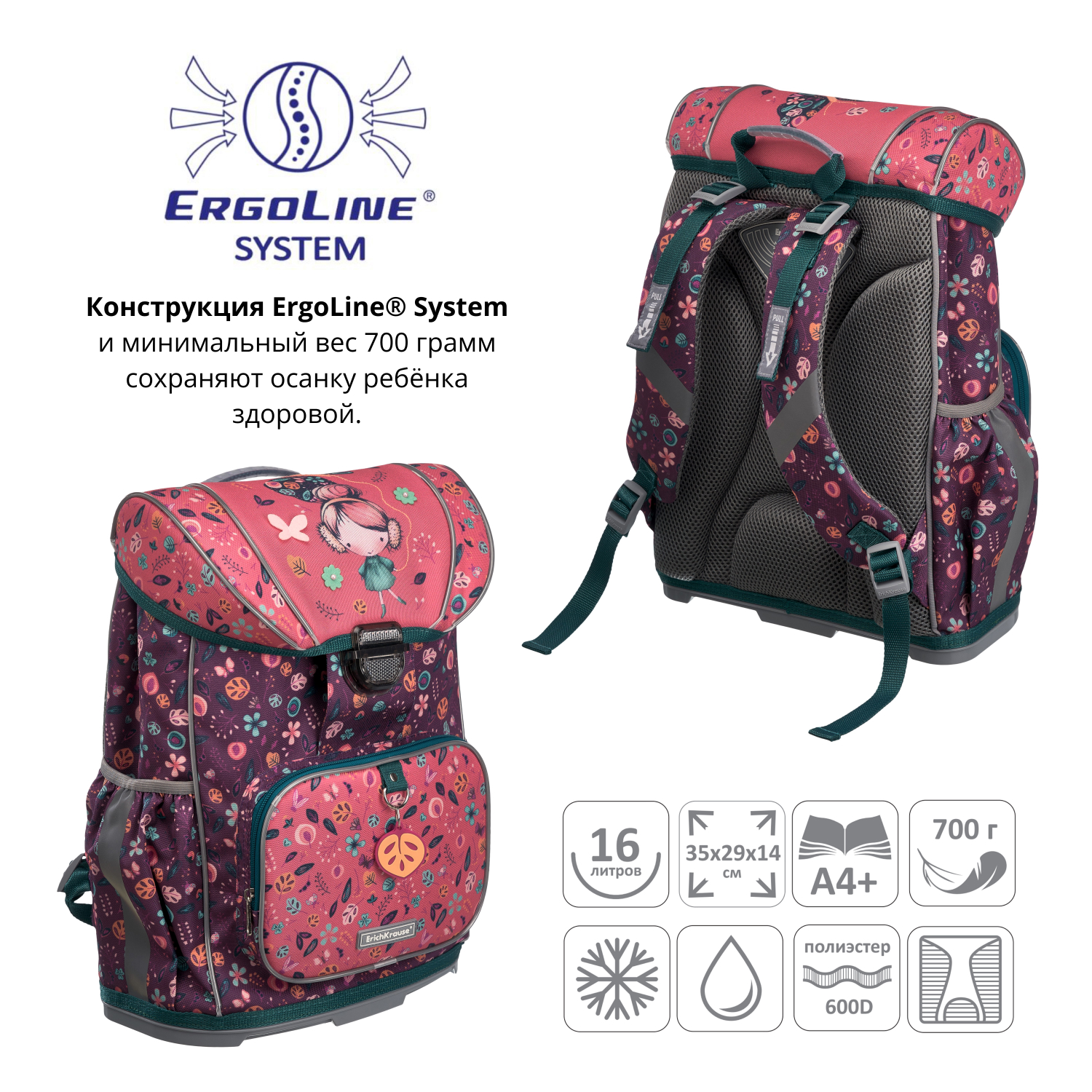 Ранец ErichKrause ErgoLine® - фото 5