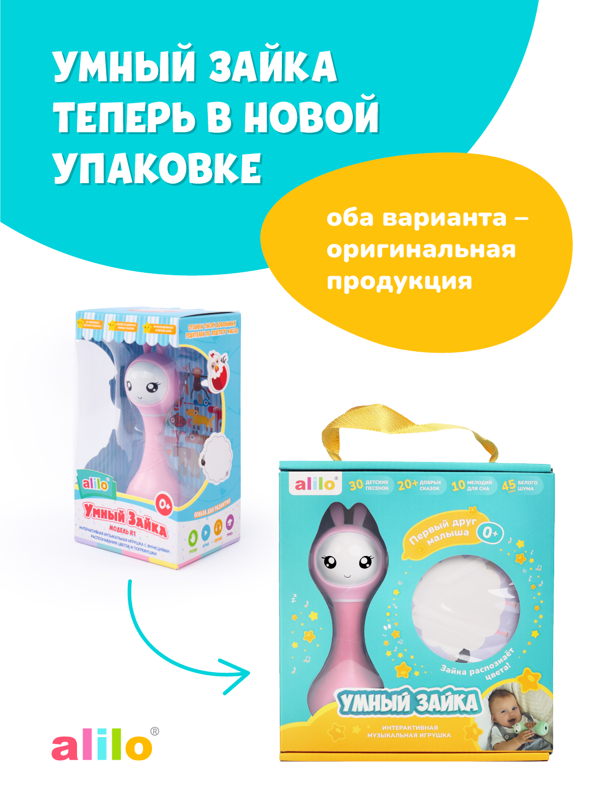 Игрушка alilo Умный зайка - фото 2