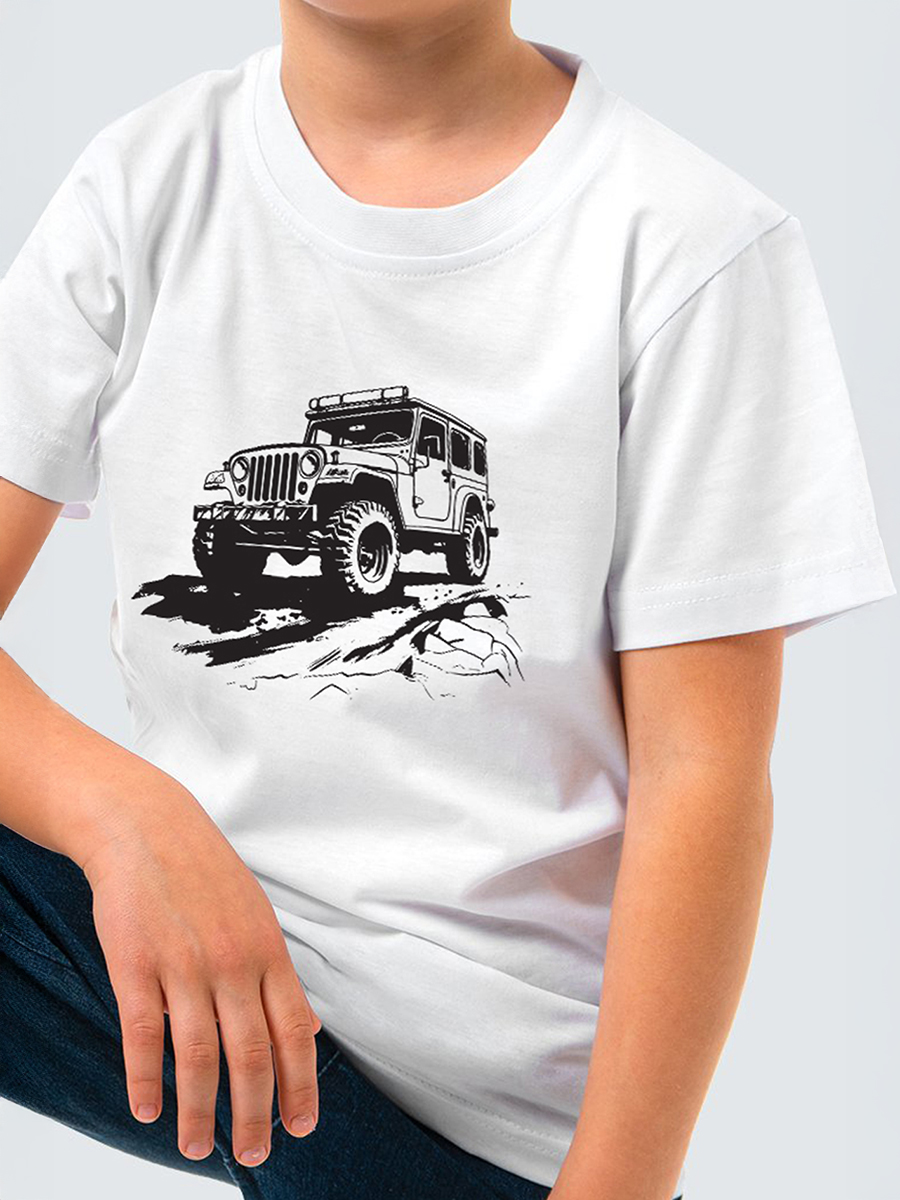 Футболка HappyFox HF55011Mджип.белый - фото 4