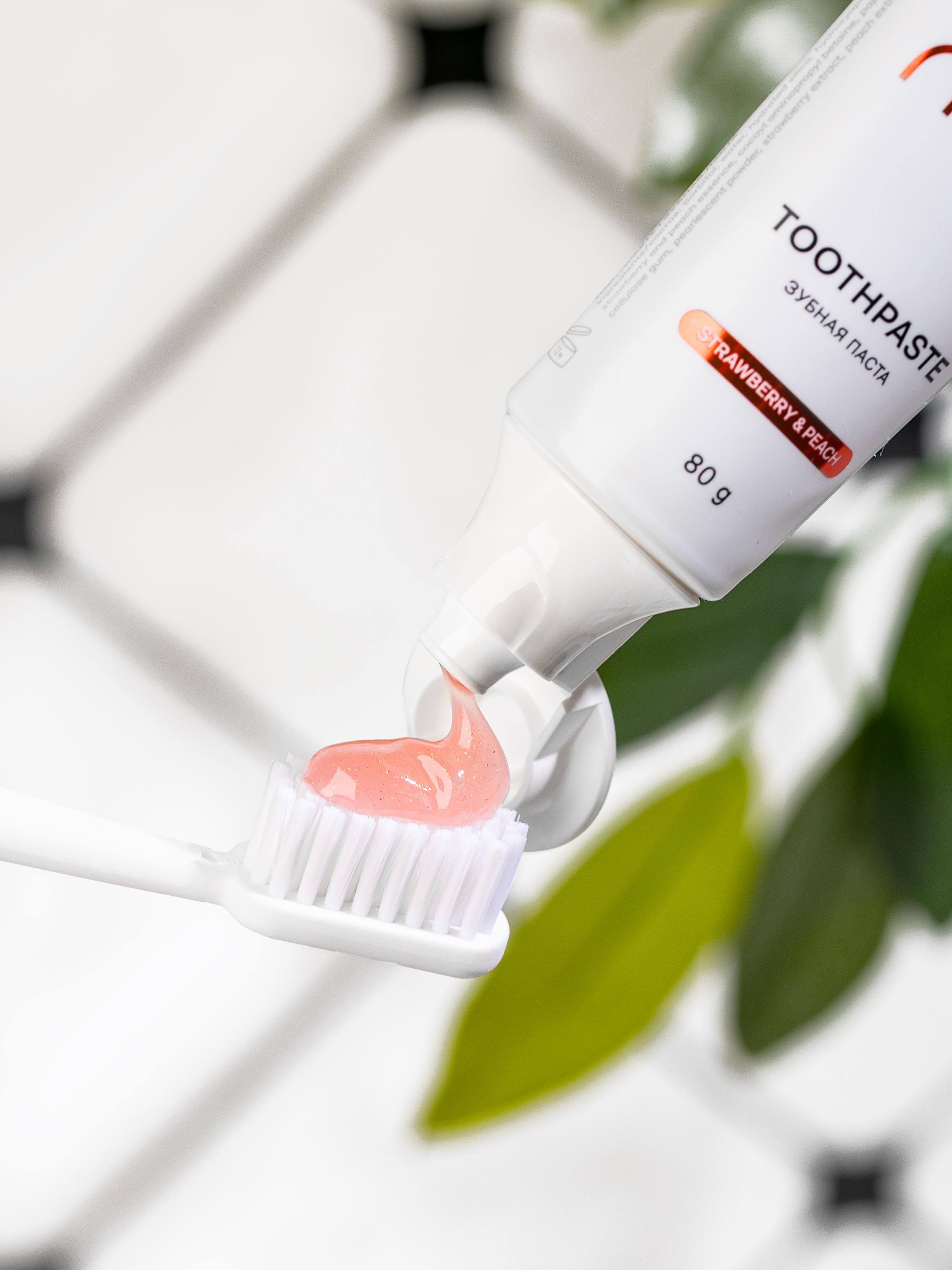 Зубная паста Revyline без фтора Клубника и Персик 80 г - фото 3