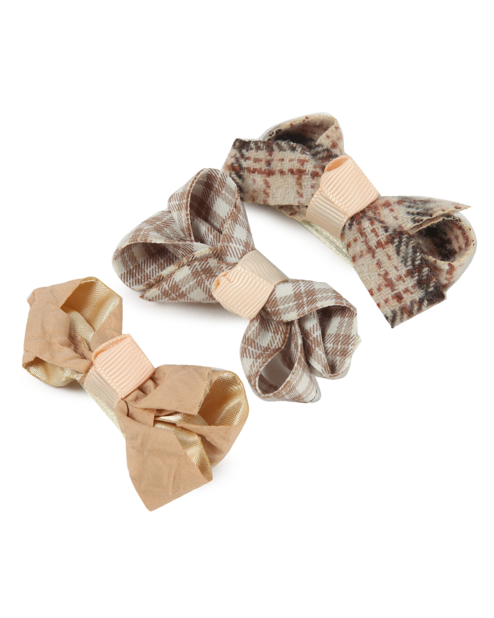 Изображение товара Заколки Demi Star Brown - 3 шт., надежная фиксация и стильный дизайн