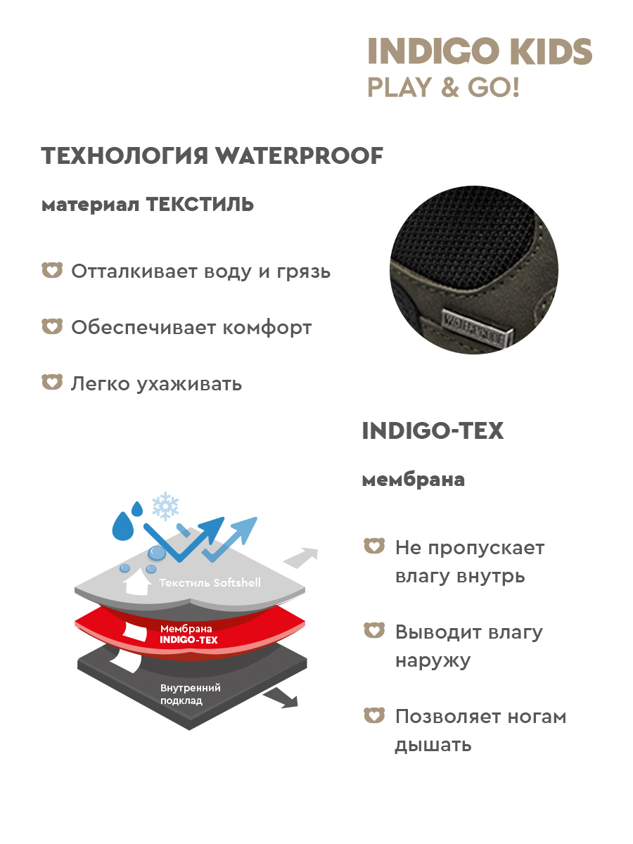 Ботинки Indigo kids 70-2055B - фото 5