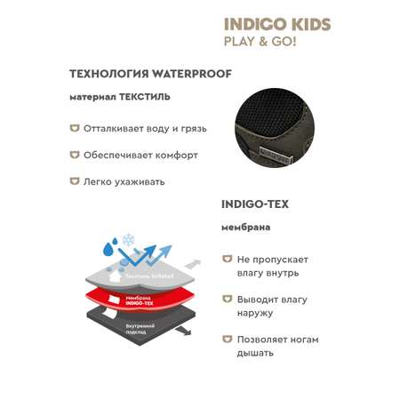 Ботинки Indigo kids