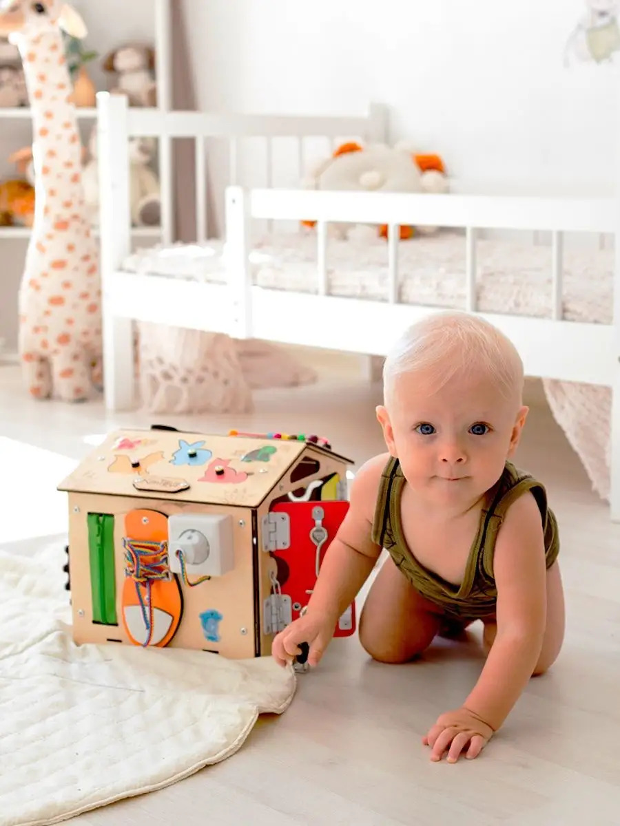 Игрушка KimToys бизиборд Домик - фото 11