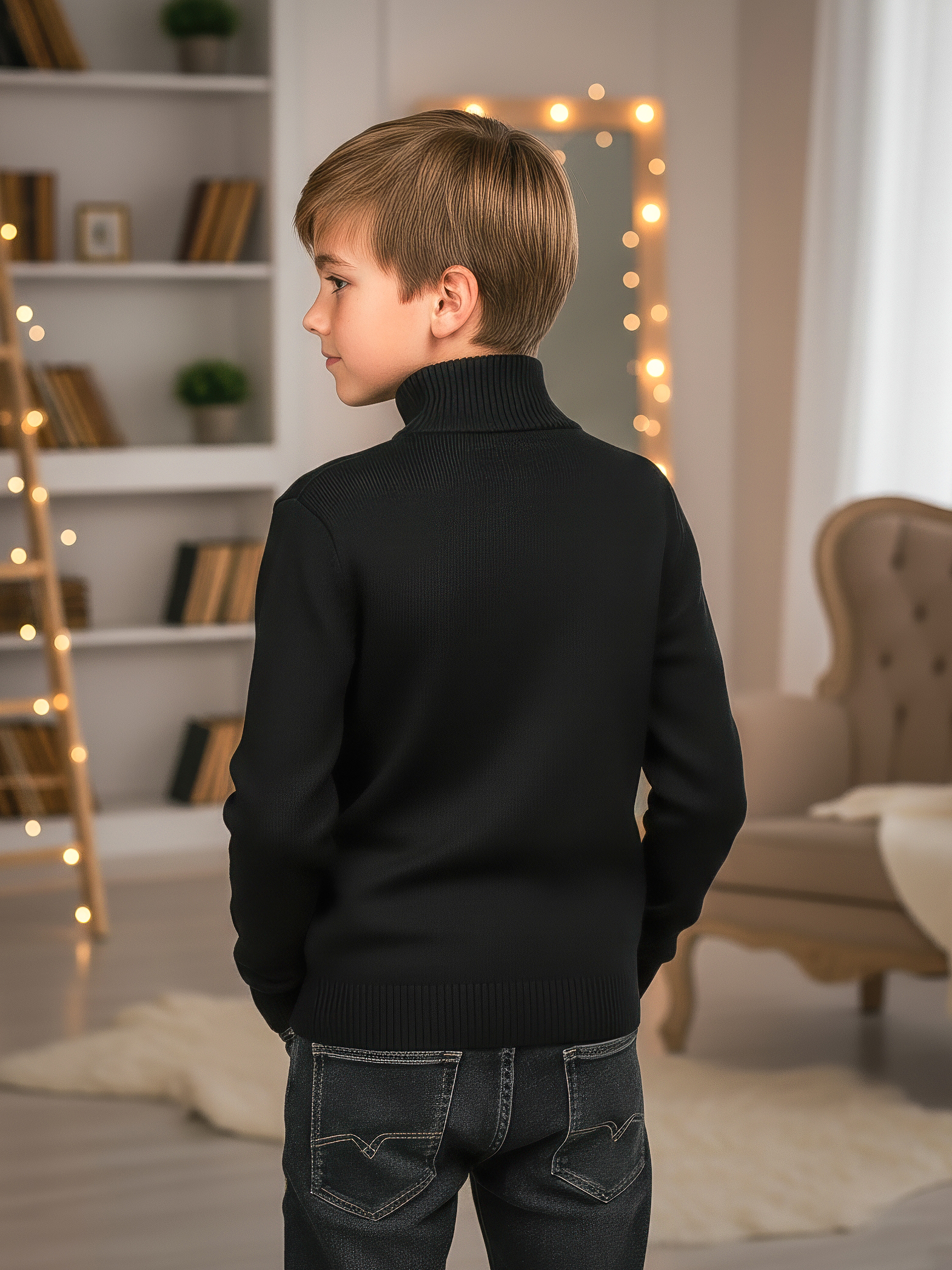 Свитер СИНИЙ МИР FUL8401A-C62 - фото 8