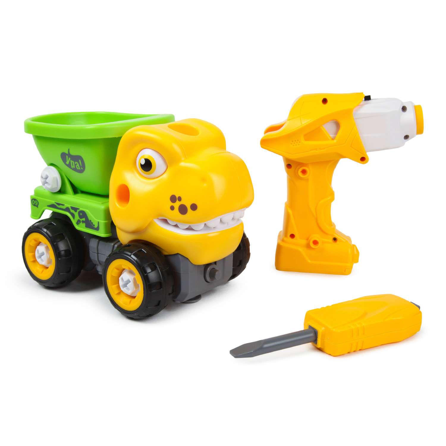 Конструктор Mobicaro Диномашинка сборная игровая модель - фото 7
