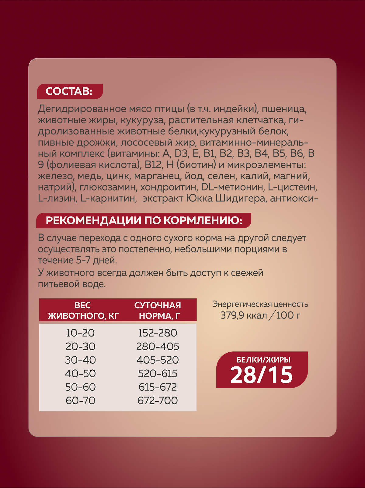 Корм сухой Зоогурман Zoogurman Active Life, Индейка, 12 кг - фото 4