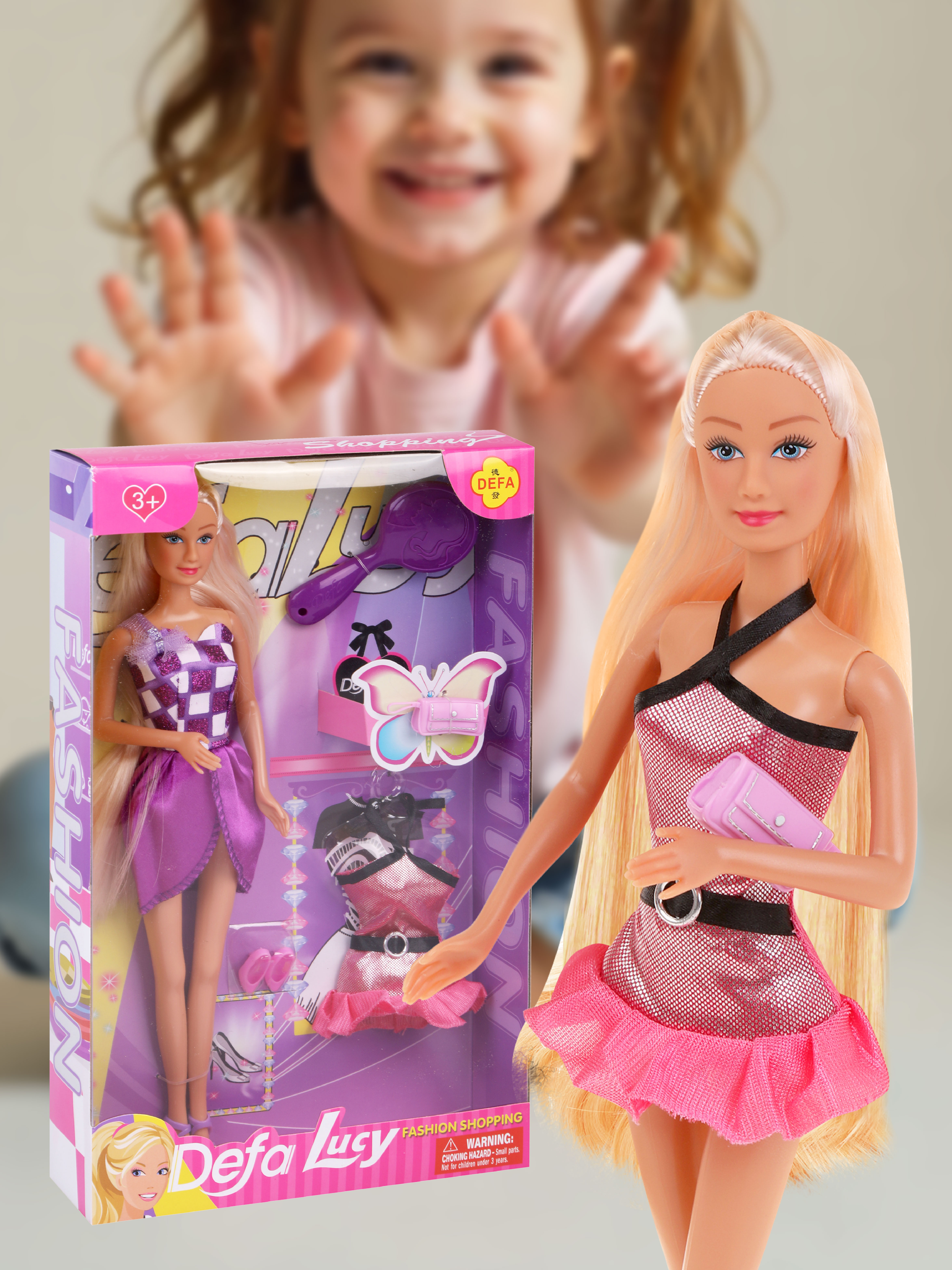 Кукла модельная Наша Игрушка Модница высота 29 см 800772 - фото 4